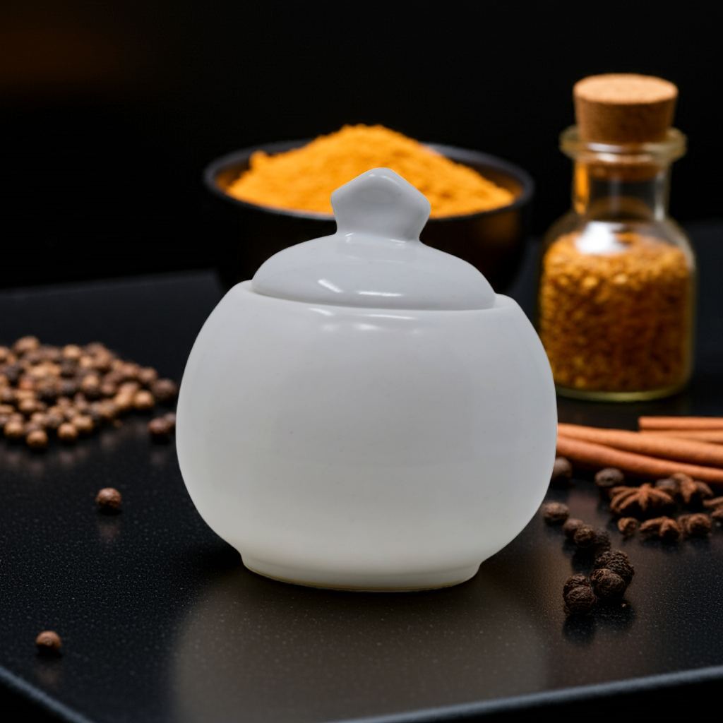 Round Ceramic Pot or Jar 275 ml