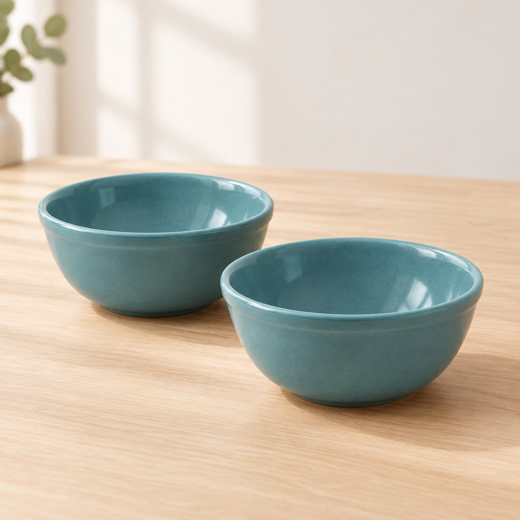 classic ceramic cereal bowls olive green