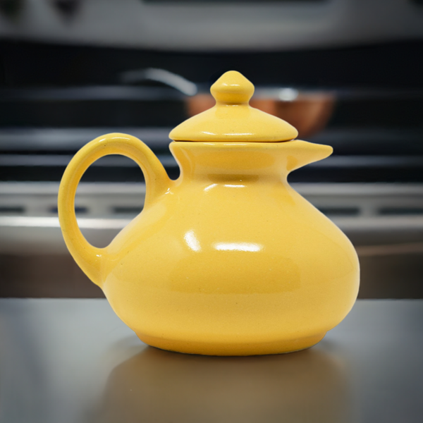 Round Ceramic Oil Pourer MIlk Jug 350ml