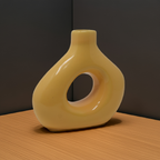 Asymmetric Donut Vase 6 "