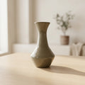 Handmade Ceramic Flared Flower Vase (8 Inch / 20 cm) | Himalayan Inspired Home Decor