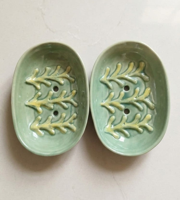Handmade Oval Soap Dish Trays