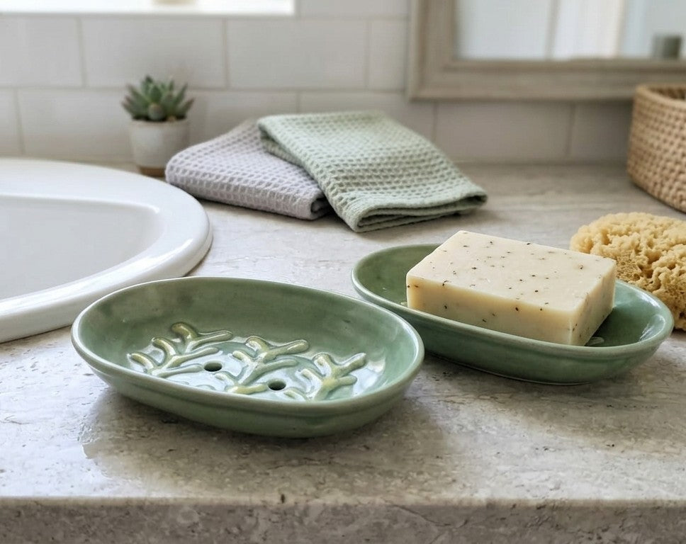 Handmade Oval Soap Dish Trays