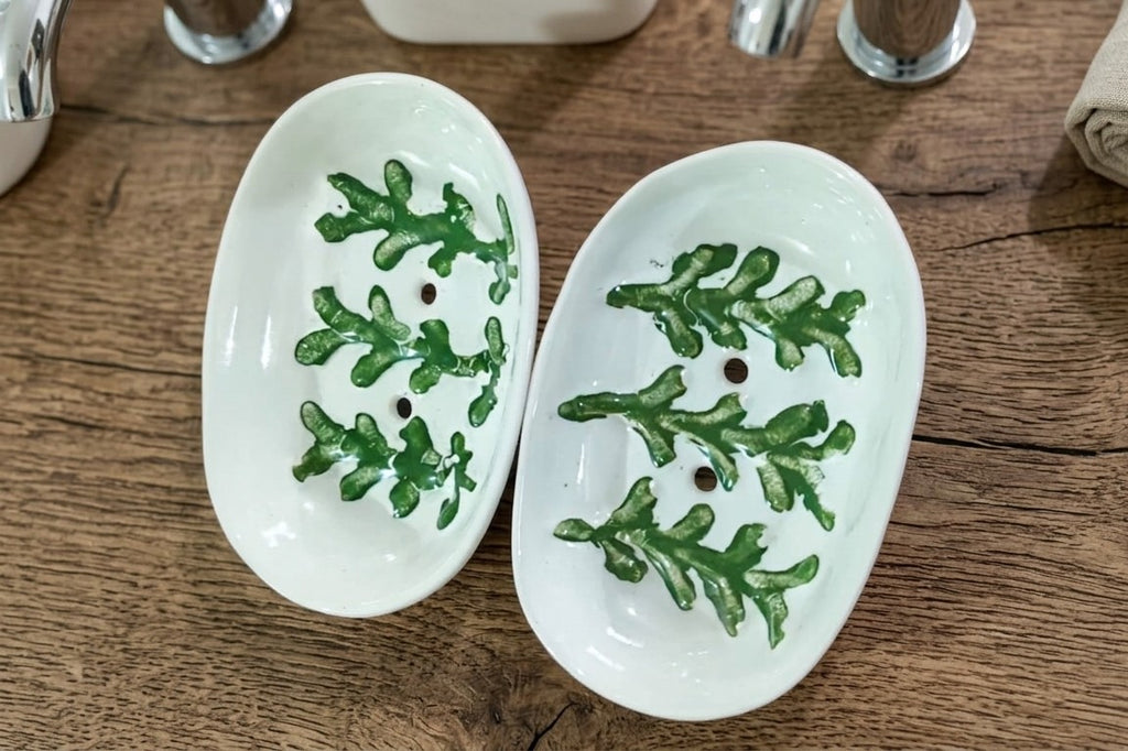 Handmade Oval Soap Dish Trays