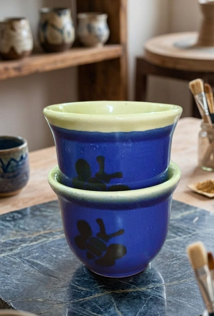 Tea Cup Honeybee Design