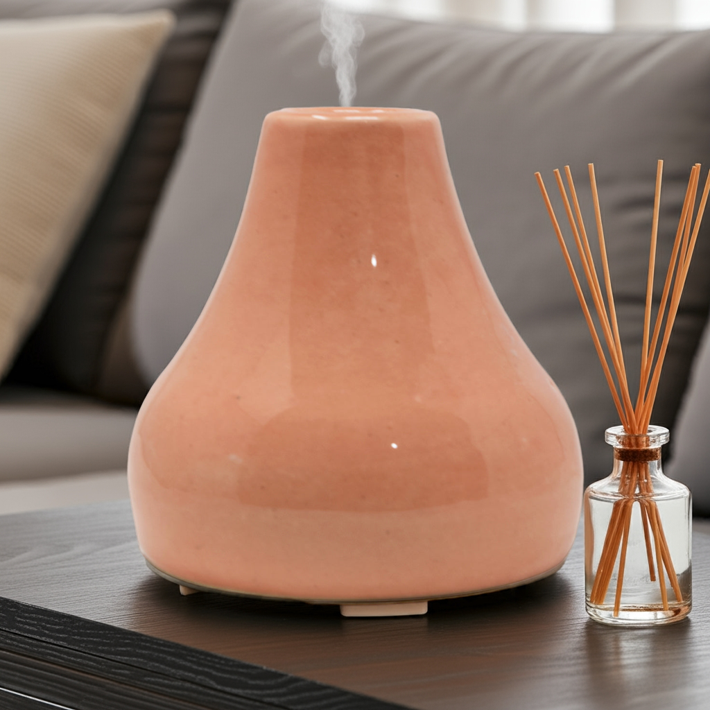 Ceramic Reed Vase Scented Aroma Oil Diffuser