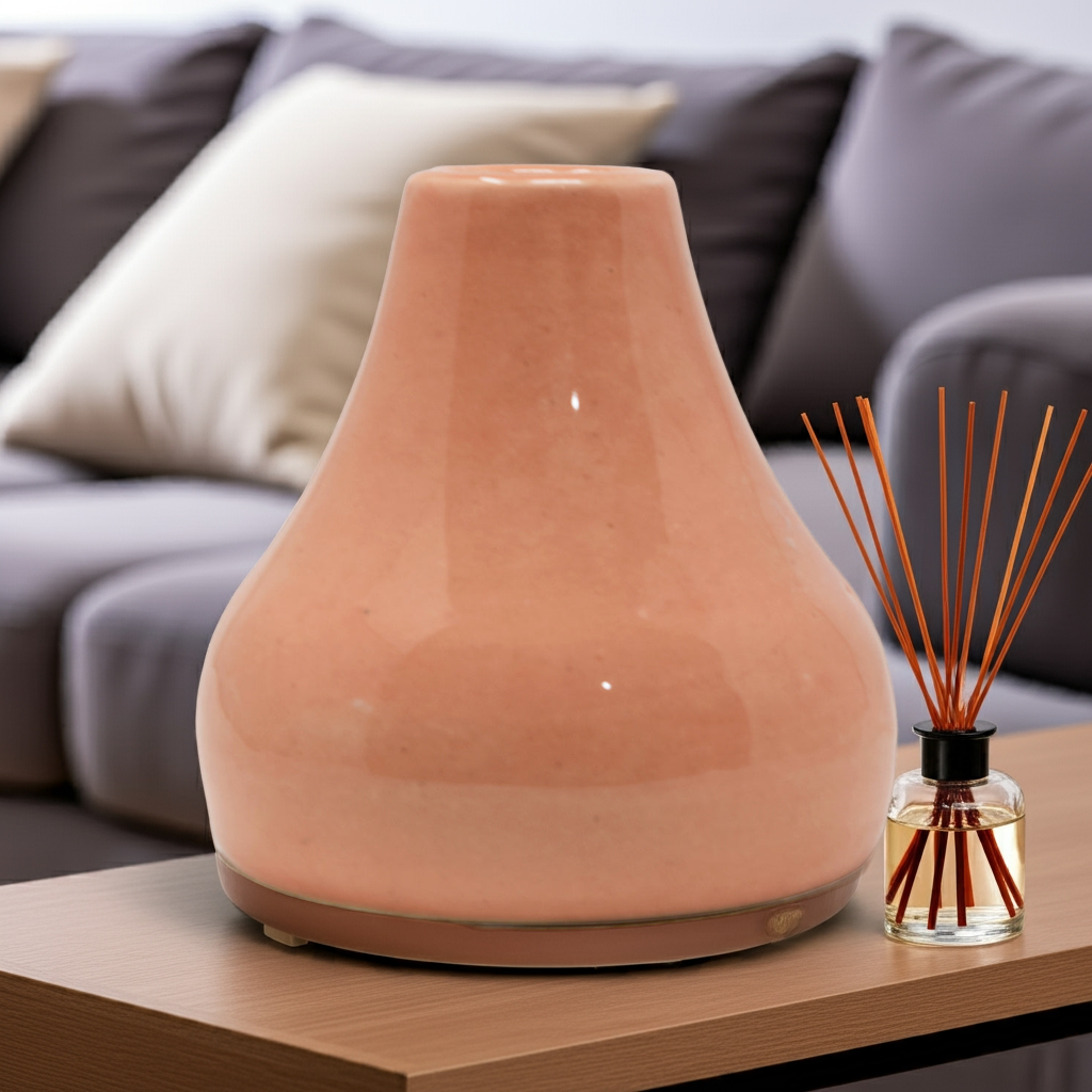 Ceramic Reed Vase Scented Aroma Oil Diffuser