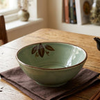 Asymmetrical Warped Ceramic Bowl (500 ml) | Artisanal Soup & Noodle Bowl