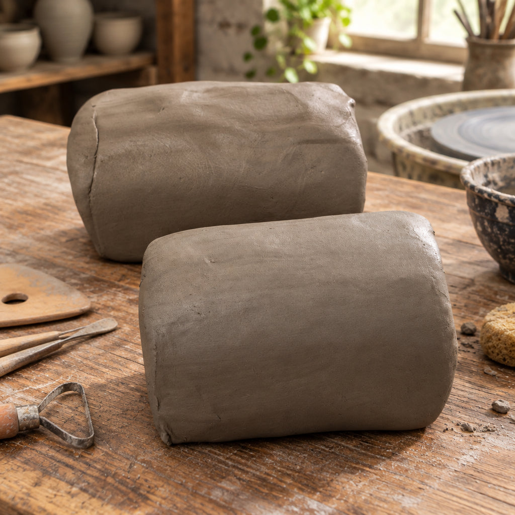 ready to use pottery clay white burning for ceramics and scupting