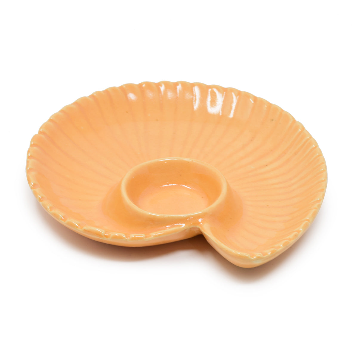 Shell Shape Chip and Dip Serve Platter