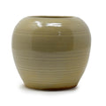 Ribbed Globe Ceramic Planter Pot (4 x 5 Inch)