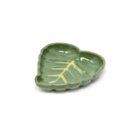 Leaf Shape Ceramic Tray, 6-inches
