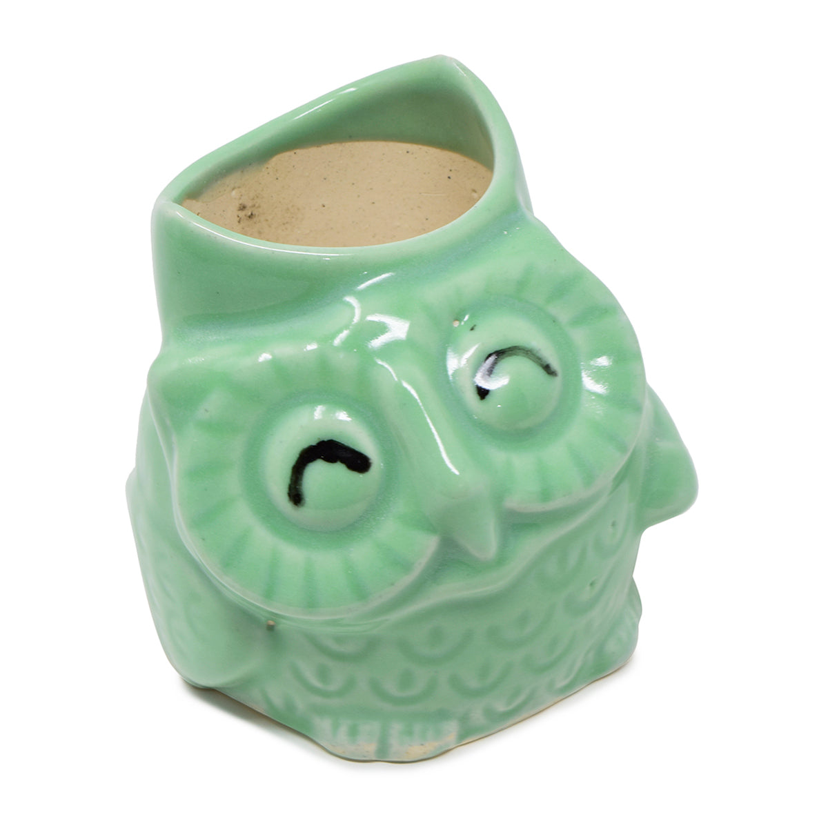 Owl Shape Planter Pot 4 x 4"