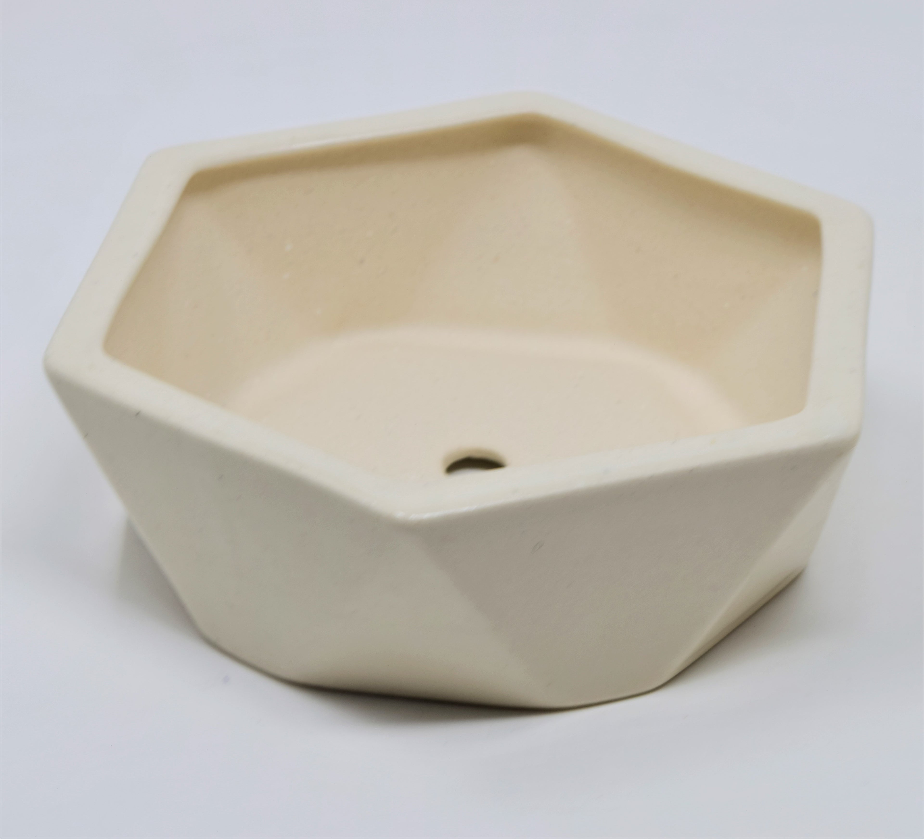 Hexagonal Contemporary Diamond Inspire Plant Pot