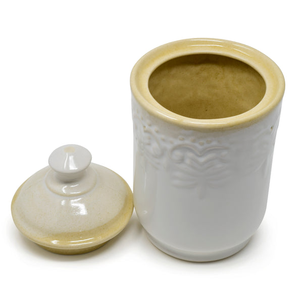 1200 ml Ceramic Jar with Lid