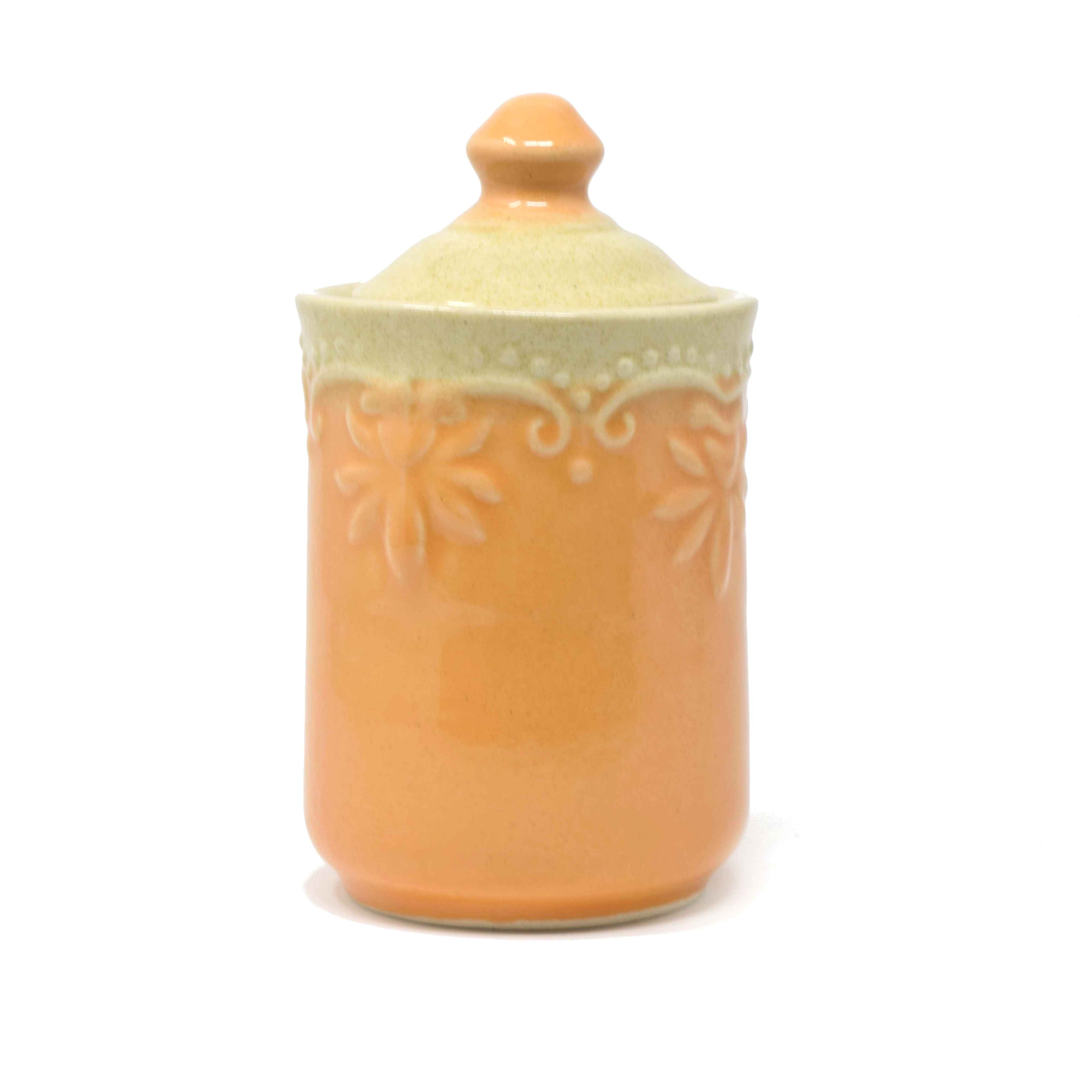 Ceramic Container Jar with Lid 650ml