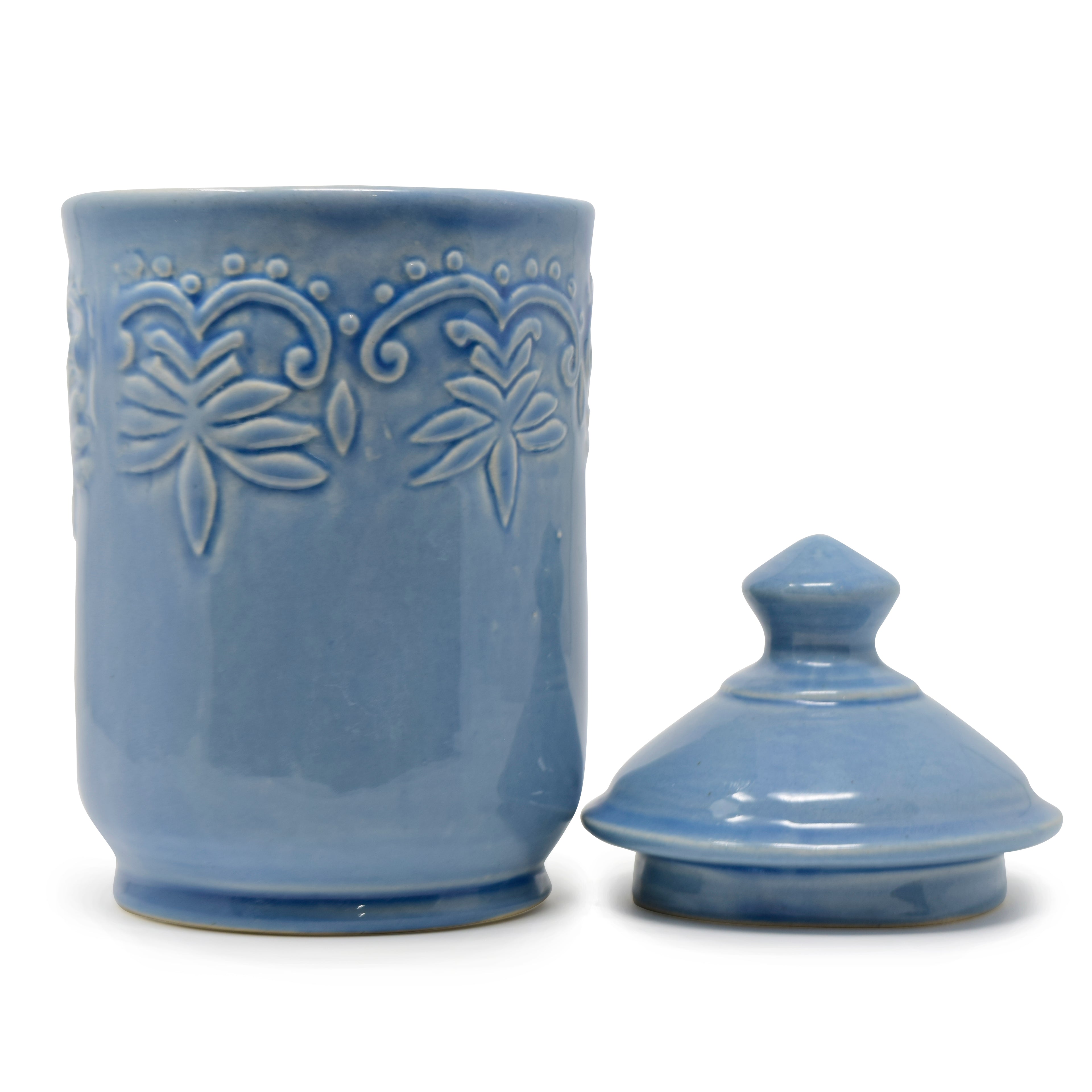 1200 ml Ceramic Jar with Lid