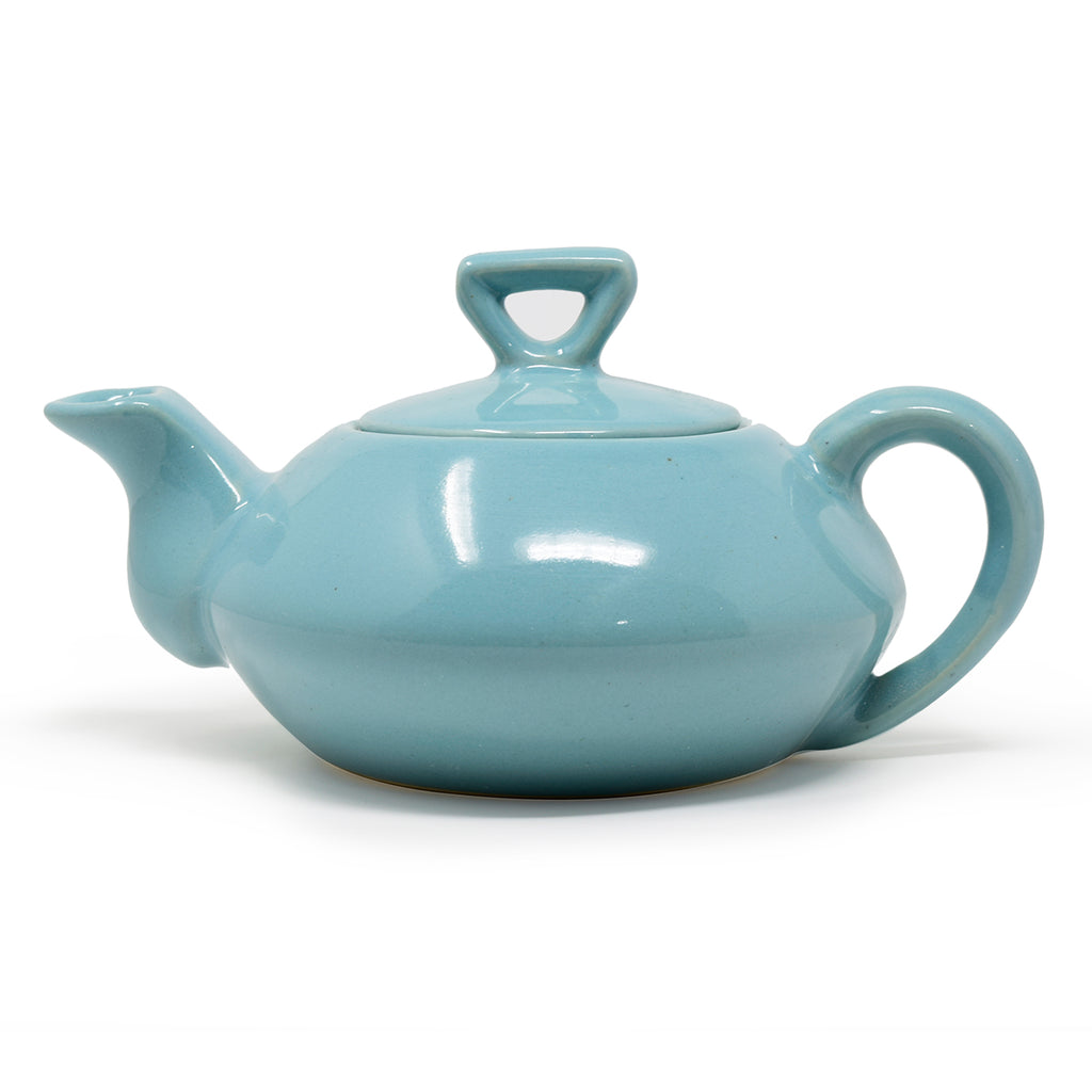 Handmade Japanese Style Shallow Ceramic 500ml Teapot Pourer Jug