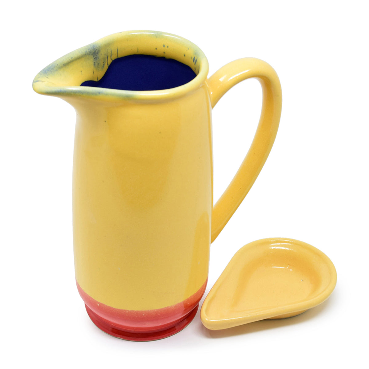 Slim Sleek Tall Jug with Cover Lid