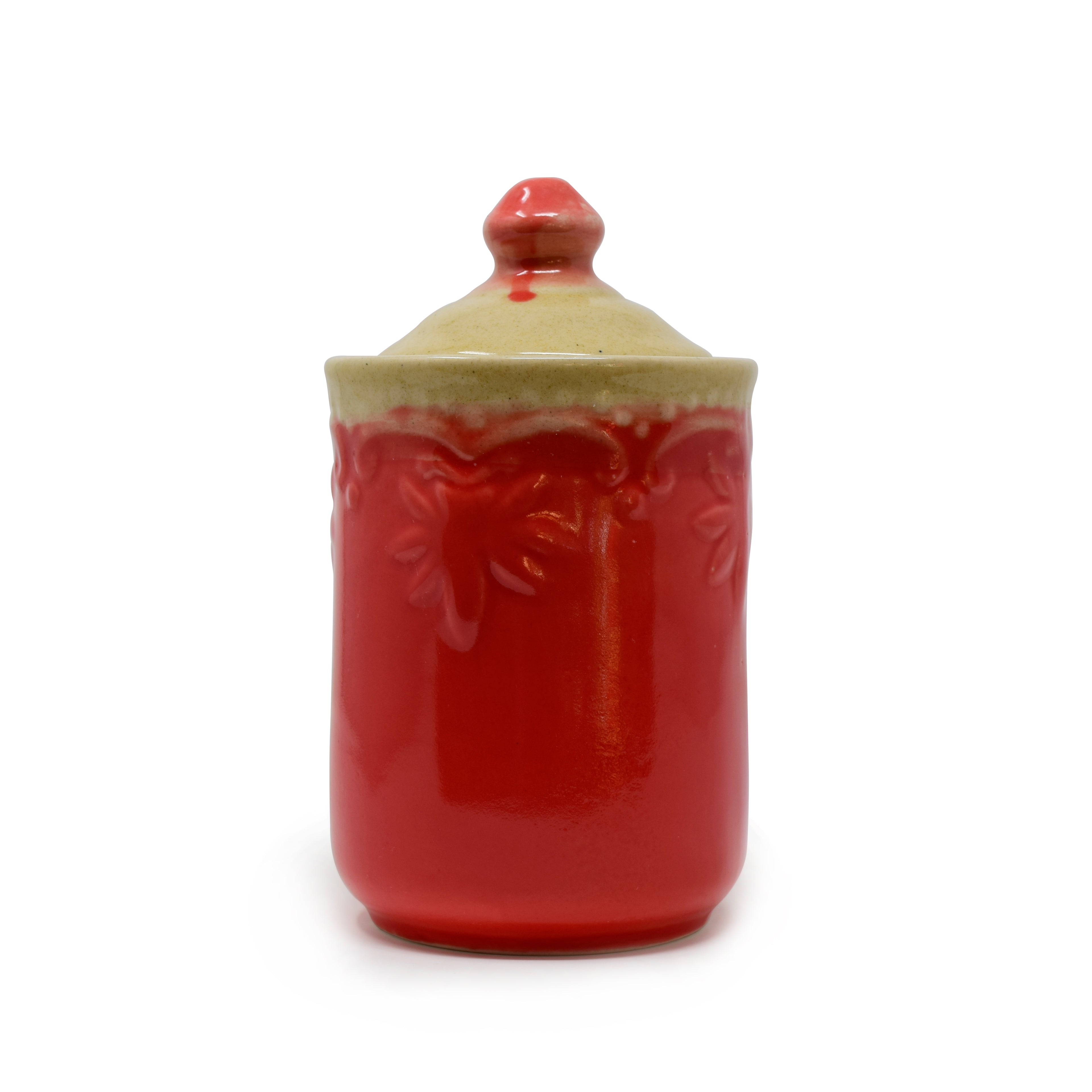 Ceramic Container Jar with Lid 650ml