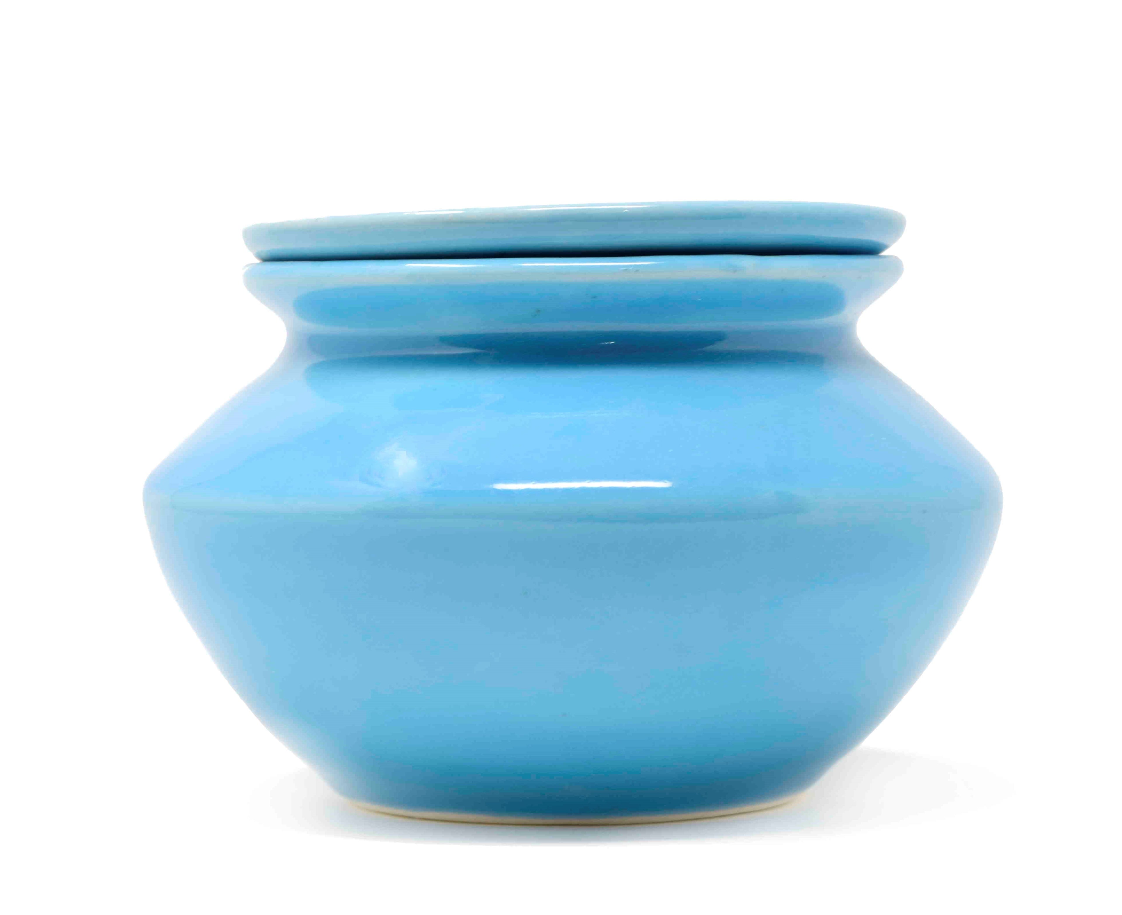Turquoise Blue Casserole