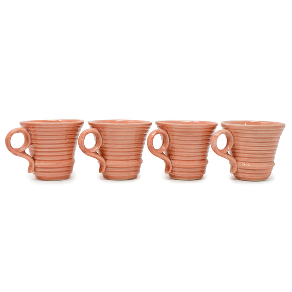 Grooved Expresso Coffee Cups 100-125ml