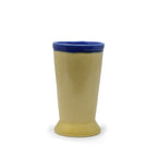 Handcrafted Pedestal-Base Ceramic Flower Vase & Tabletop Decor