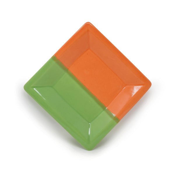 Ceramic Square Serving Tray (6.5x1") - Olive or Sea Green
