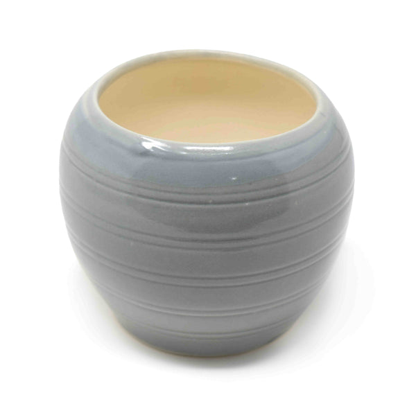 light grey pot bangalore pottery