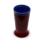 Handcrafted Pedestal-Base Ceramic Flower Vase & Tabletop Decor