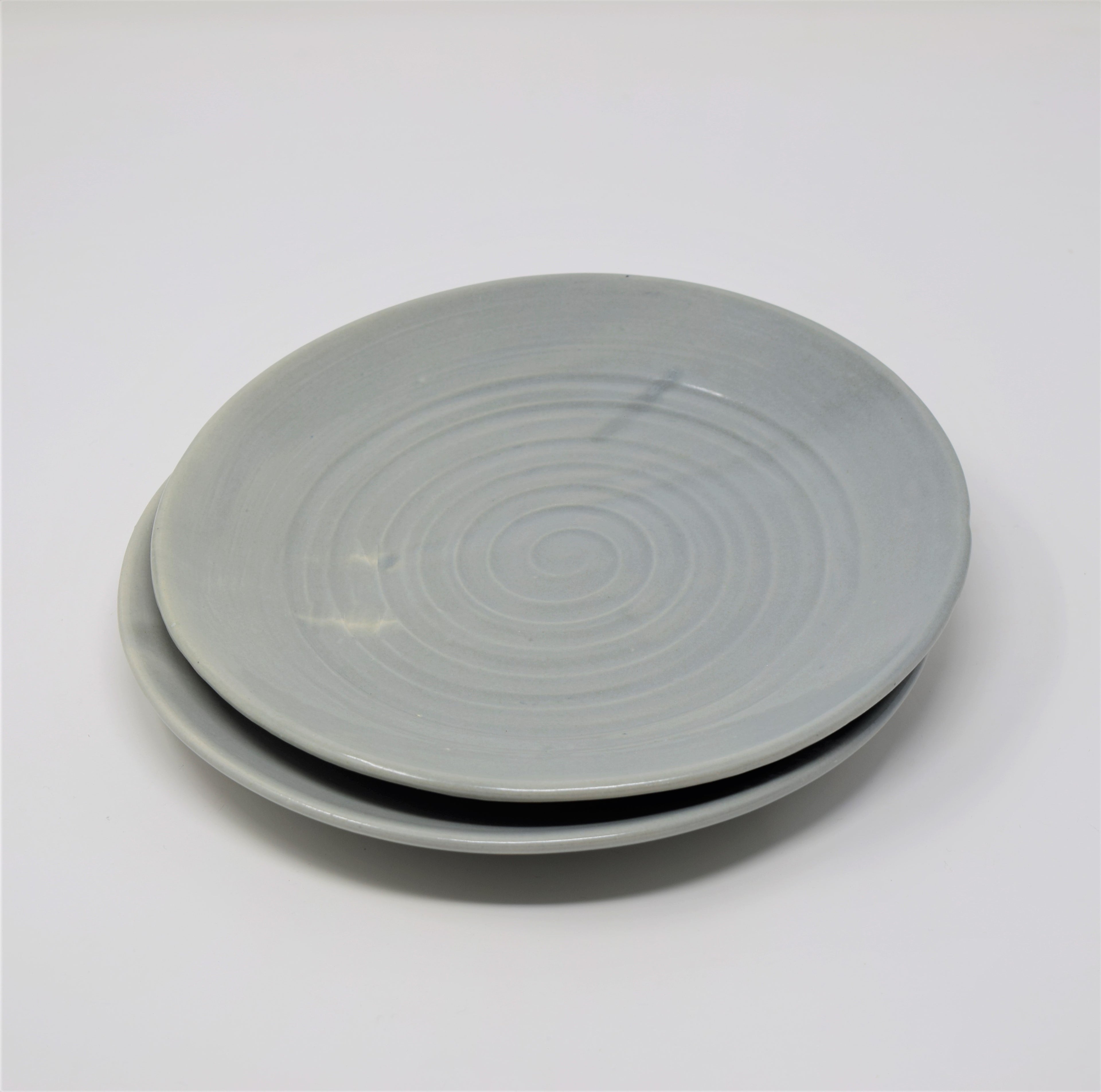 8 inch handmade pottery plates india