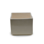 4 inches Square Ceramic Planter