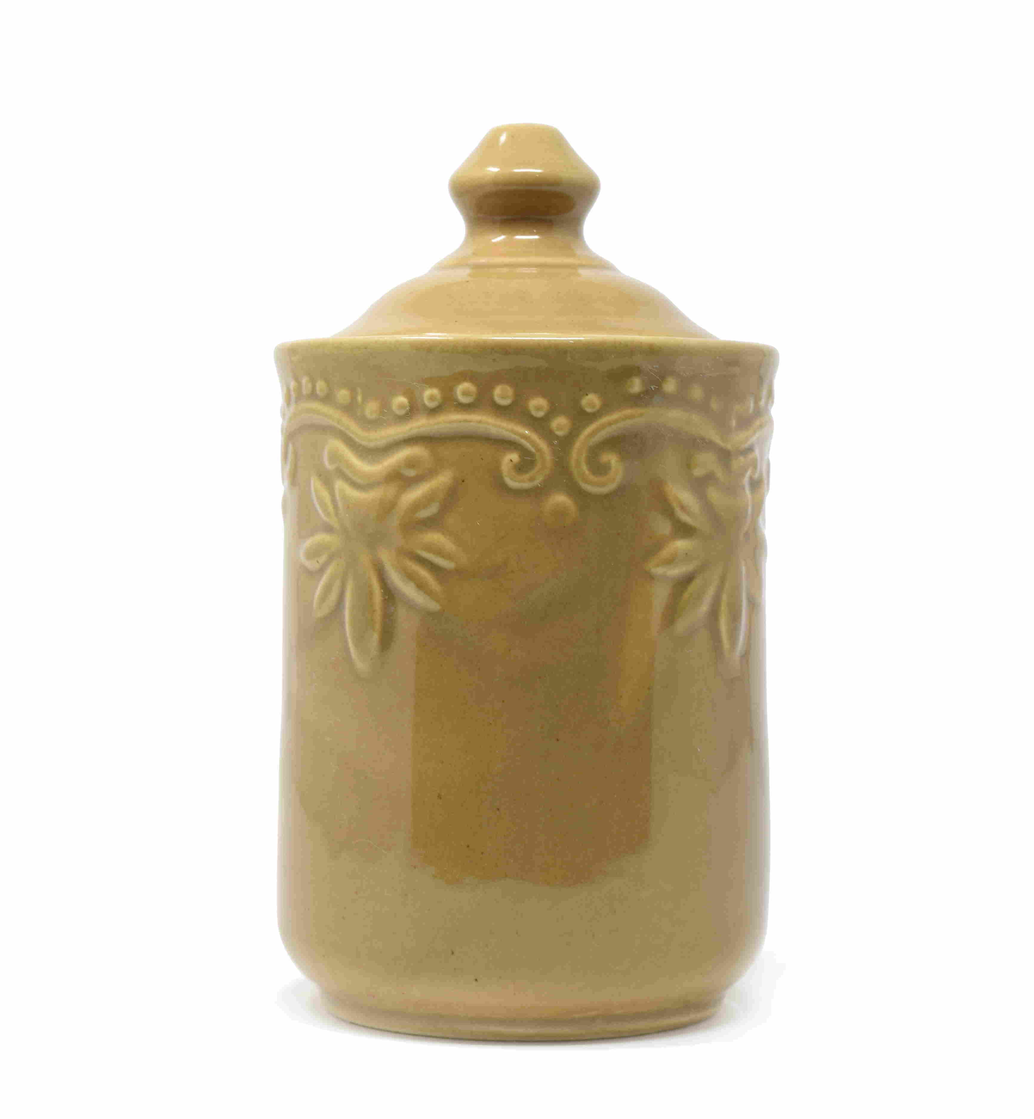 Ceramic Container Jar with Lid 650ml