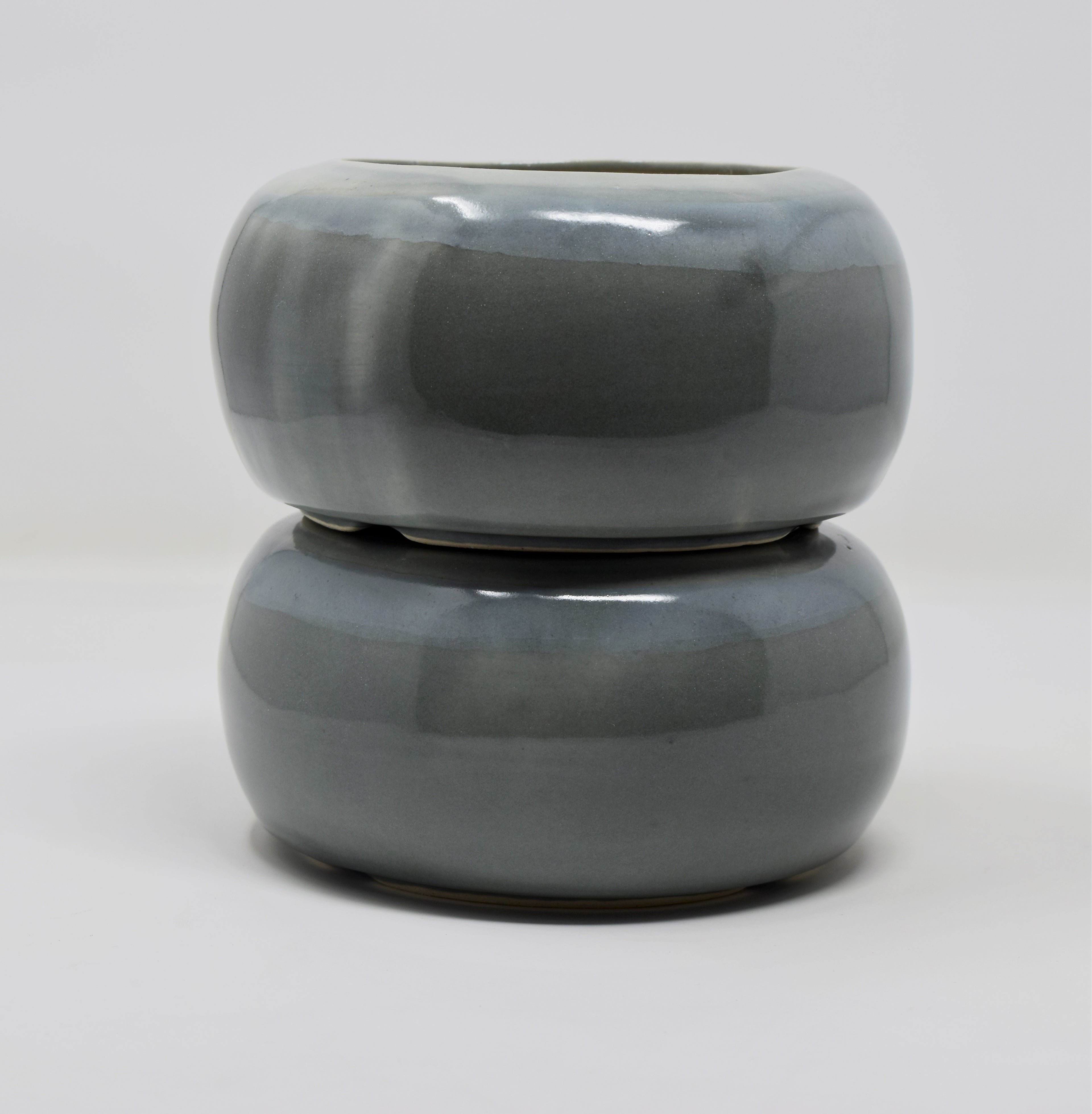 Stoneware Ceramic Bonsai Succulent Planter Plant Container