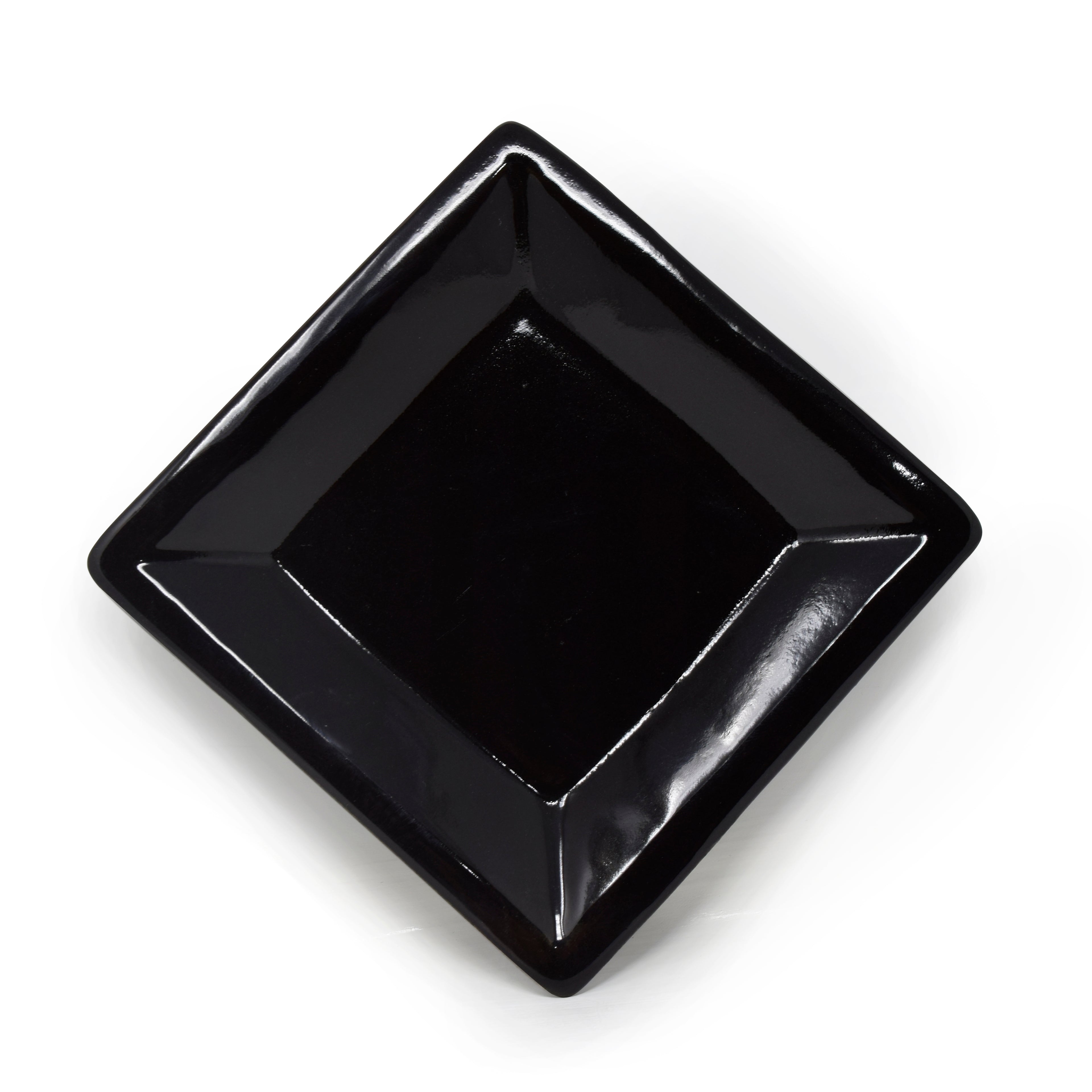 Ceramic Square Serving Tray (6.5x1") - Olive or Sea Green