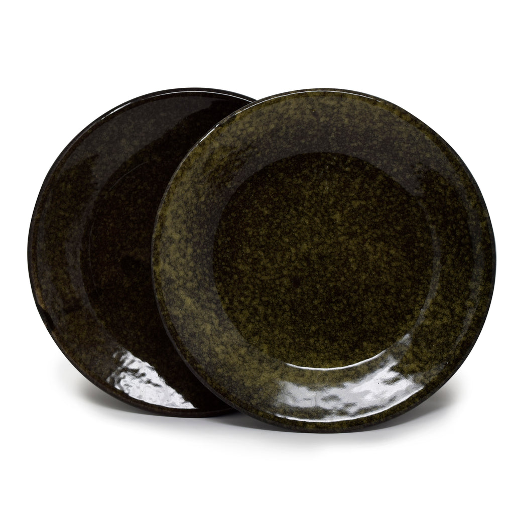 Set of 10 inch Ceramic Dinner Plate Platter