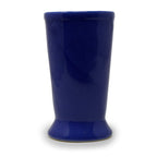 Handcrafted Pedestal-Base Ceramic Flower Vase & Tabletop Decor