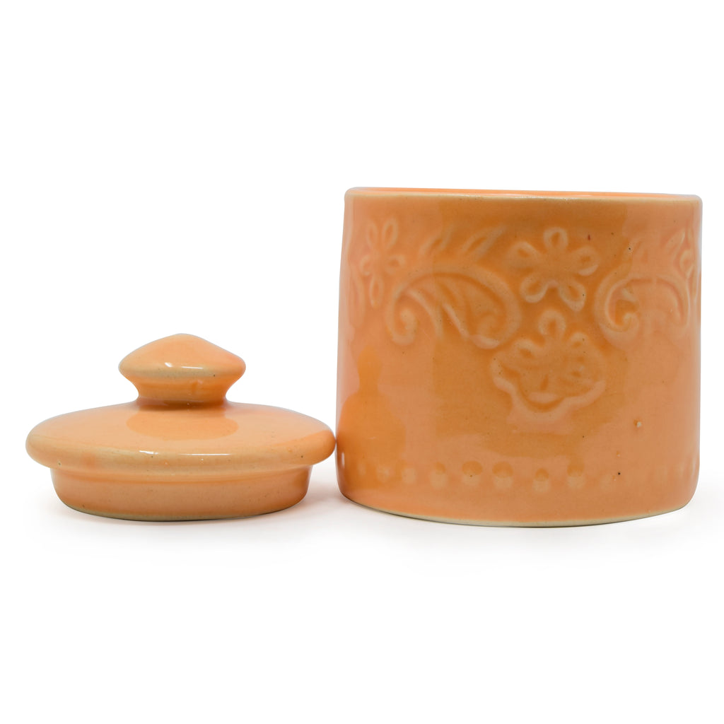 400 ml Ceramic Jar with Lid