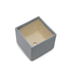 4 inches Square Ceramic Planter