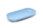 Stylish Handcrafted Dual-Tone Ceramic Long Snack Platter - Elevate Your Entertaining
